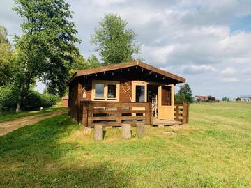 Фото номера Дом с 1 спальней Дома для отпуска Wood house in Dvarcenai - Retreat in nature! г. Rimėnai 31